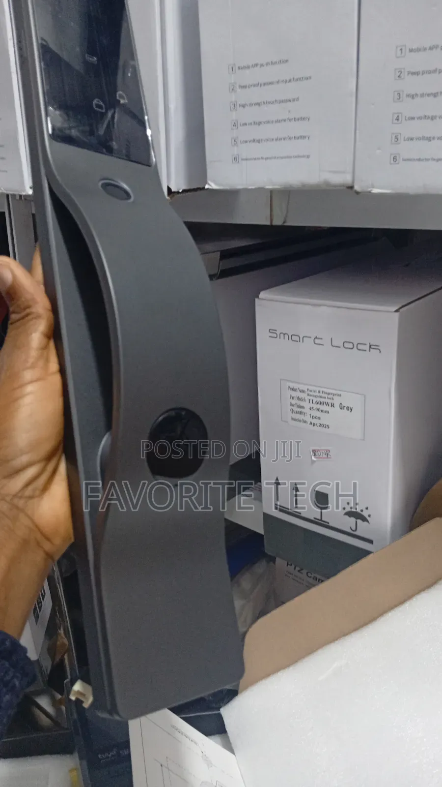 3d Face Recognition Door Lock With Lockbody, Video Smart Lock