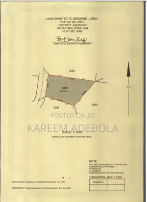 2 Serial Plots of Land at Asokoro Abuja