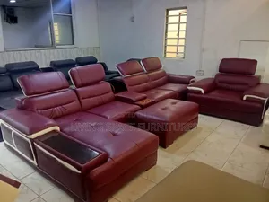 Luxury L Shape Sofa Chairs by 7seaters With Center Table