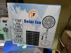 Solar Panels & Rechargeable Fan+Bulb