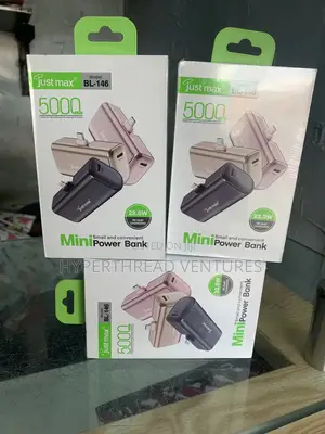 Just Max Bl-146 5000mah Mini Power Bank 22.5w Fast Charging