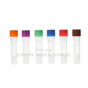 Cryotube With Internal Cap for Safe Laboratory Storage