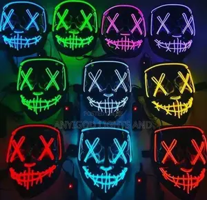 Face Mask With Led Light