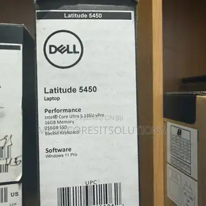 New Laptop Dell Latitude 5450 16GB Intel Core Ultra 5 SSD 256GB