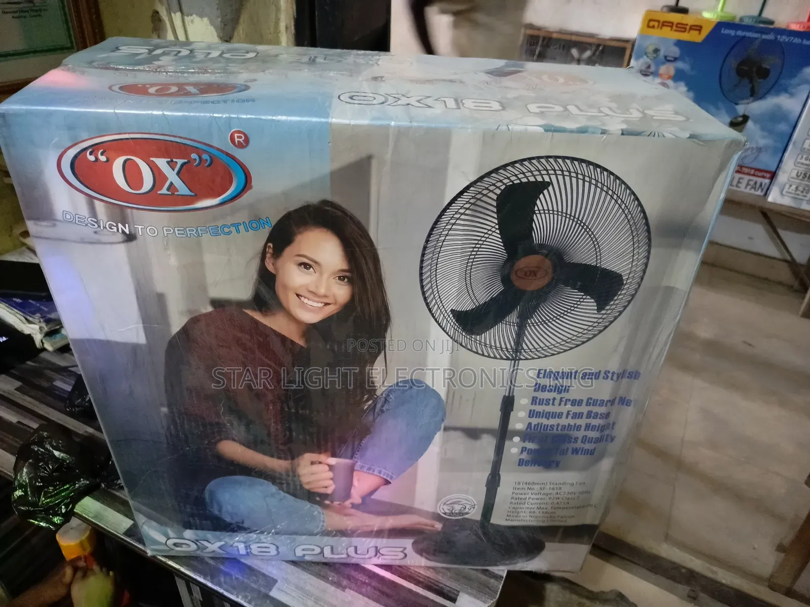 Ox Standing Fan 18 Inches