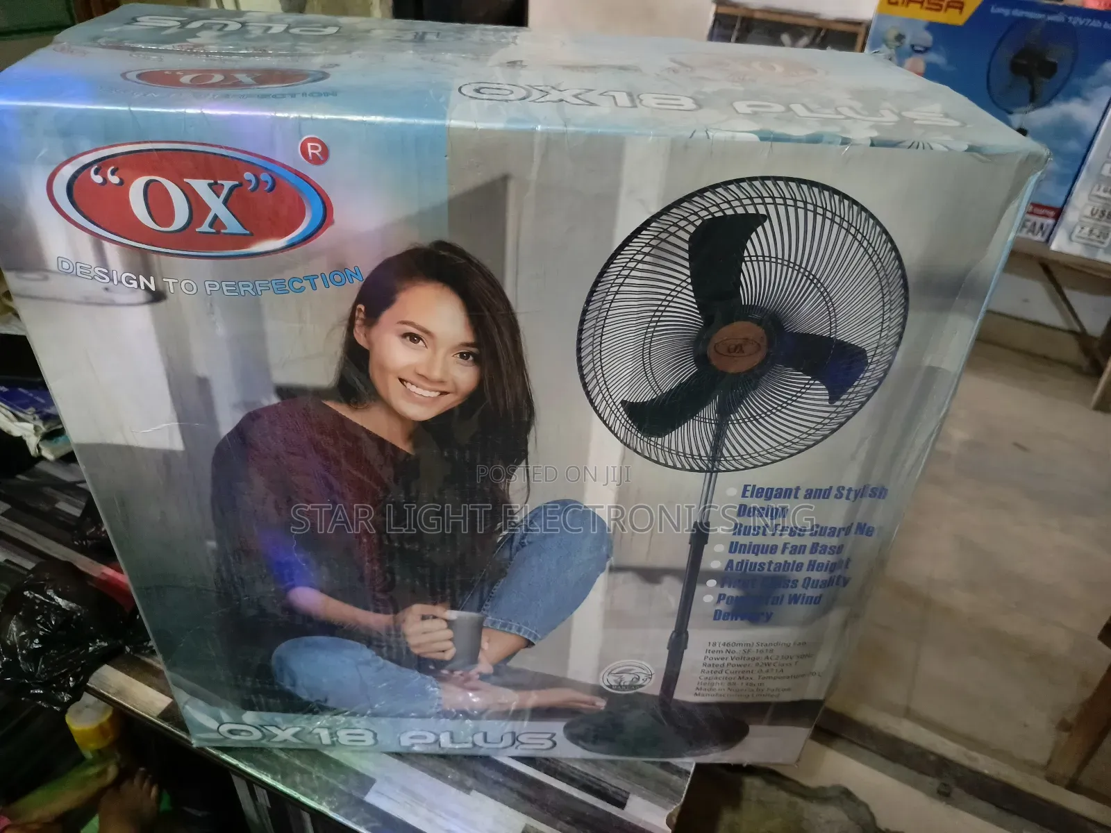 Ox Standing Fan 18 Inches