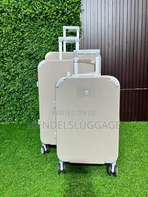 Beige 3-in-1 Hard Case Travel Suitcase Set With 360 Spinner Wheels