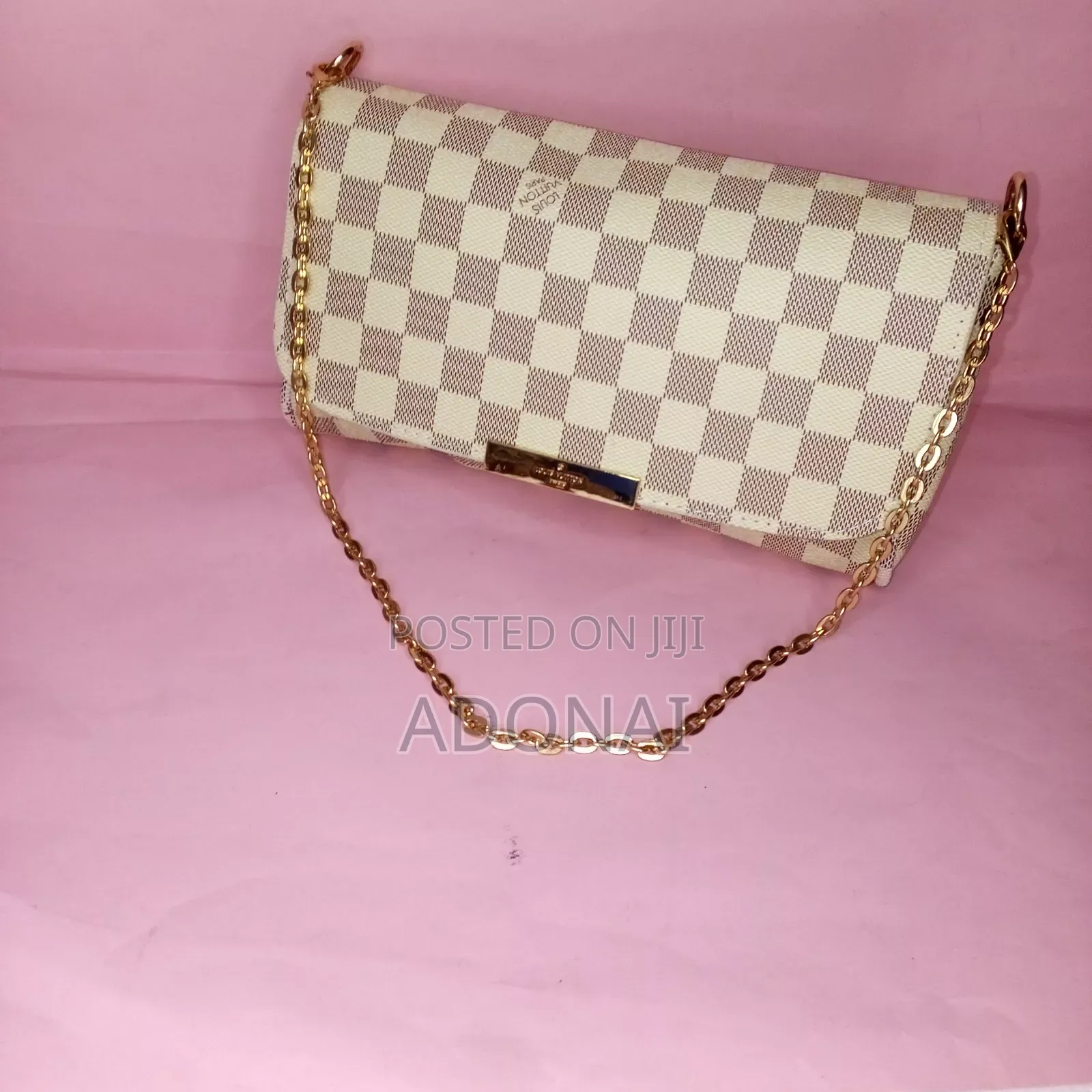 The Luxe Checkered Bag