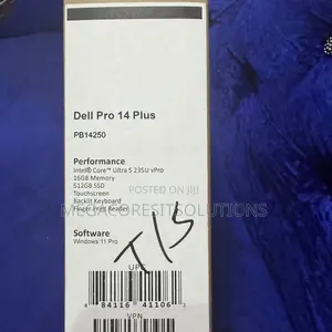 New Laptop Dell Latitude 14 16GB Intel Core Ultra 5 SSD 512GB