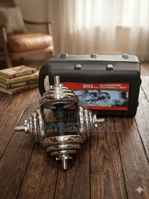 20kg Chrome Dumbbell Set