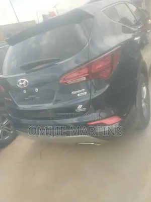 Hyundai Santa Fe 2017 Blue