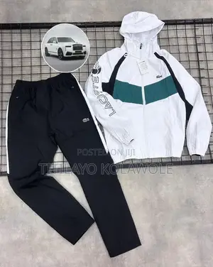 Adidas-Branded Tracksuit
