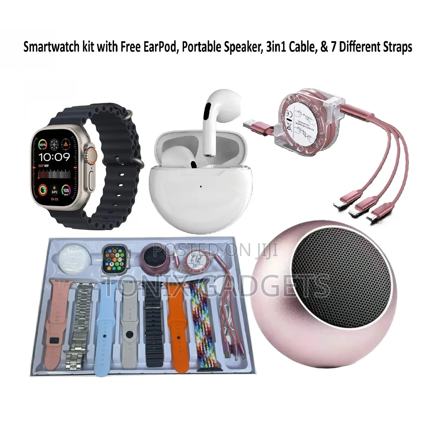 D99 Plus Smartwatch With Unique Combination