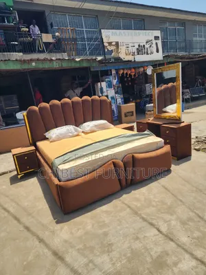 Padded 6by6 Set Of Upholstery Bed.