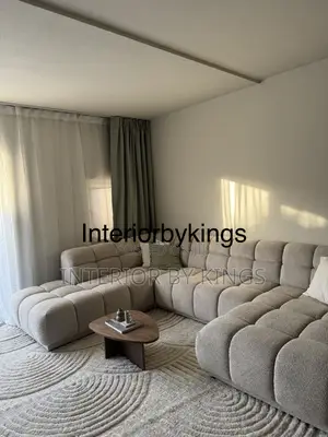 U-Shaped Bubble Sofa +Center Table Can Be Made in Colors