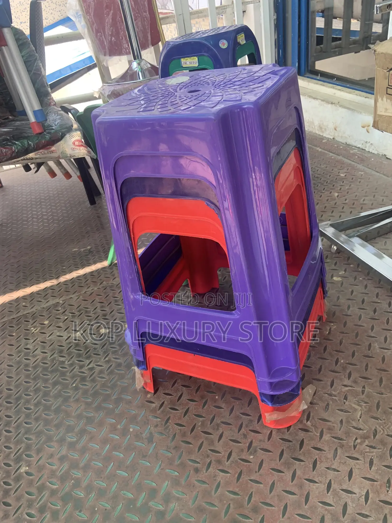 Plastic Chair Stool