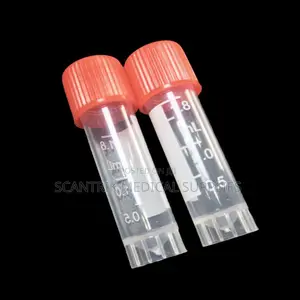 Cryotube With Internal Cap for Reliable Laboratory Storage
