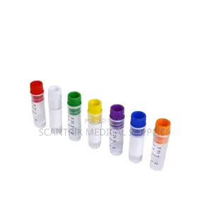 Cryotube With Internal Cap for Laboratory and Biobank Applications