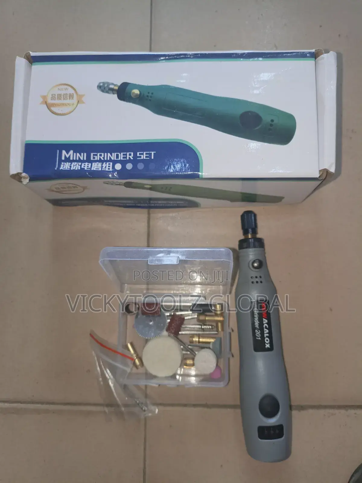 Rechargeable Mini Grinder Set // Cordless Rotary Tool