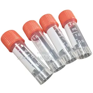 Cryotube With Internal Cap for High-Security Sample Storage