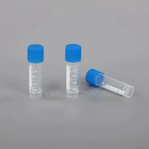 Leak-Proof Cryotube With Internal Cap for Research and Clinical Labs