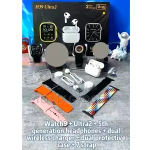 H39 Ultra 2 Smartwatch Bundle (Dual Watch Edition)