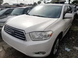 Toyota Highlander Limited 2008 White