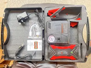 Portable Car Emergency Kit – Jump Starter Air Compressor 99800mah
