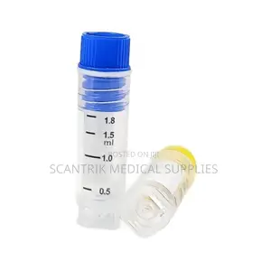 High-Quality Cryotube With Internal Cap for Clinical and Research Use
