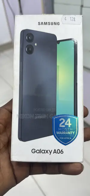 New Samsung Galaxy A06 128 GB Black