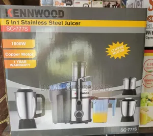 5 in 1 Kenwood Stainless Juicer Extractor and Blender