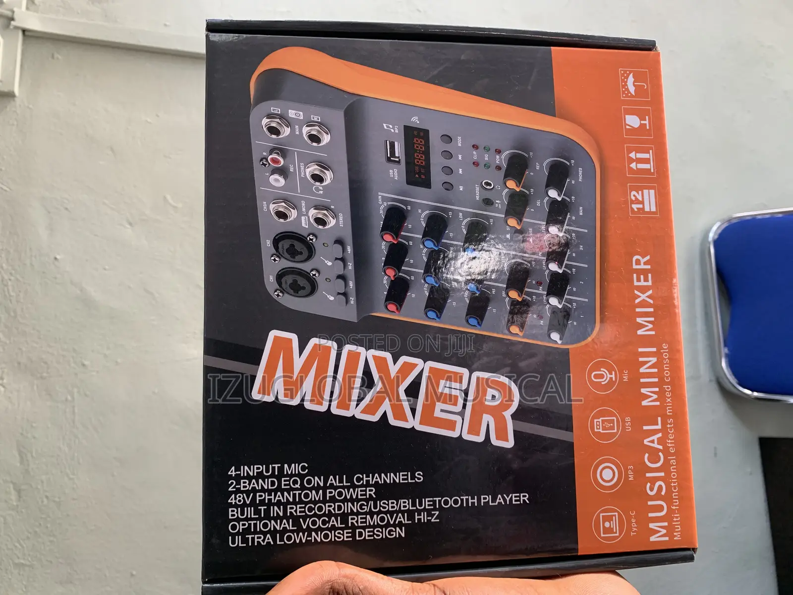 Infinity Hydrive G4 4 Channel Input Built-in Recording Mixer Console