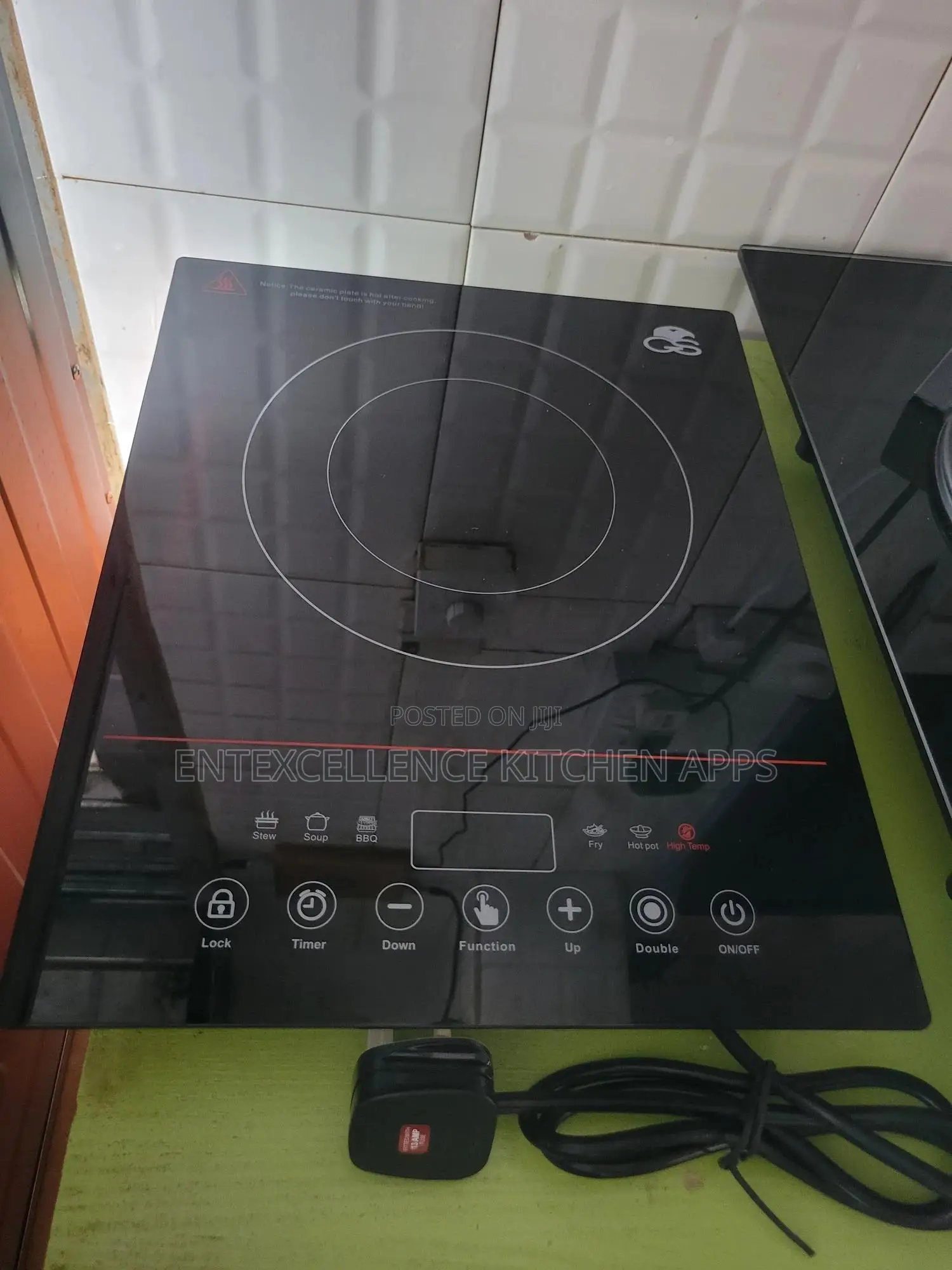 Built in 1 Burner Electric Cooker