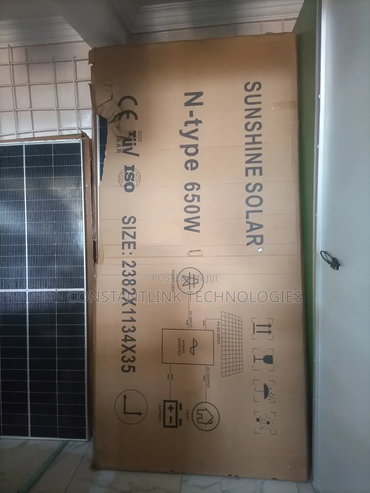 650w Sunshine Solar Panel