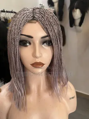 Short Braided Wig