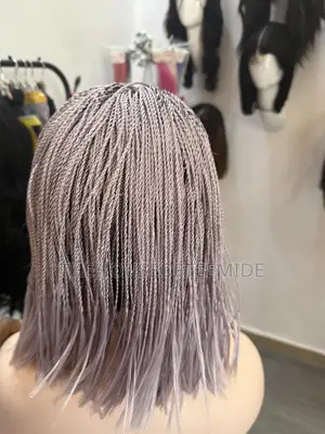 Short Braided Wig