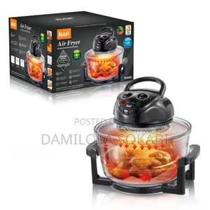 3-in-1 12litres Multifunctional Halogen Convection Air Fryer Oven.
