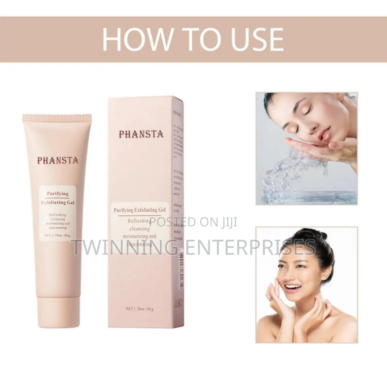 Phansta Purifying Exfoliating Gel