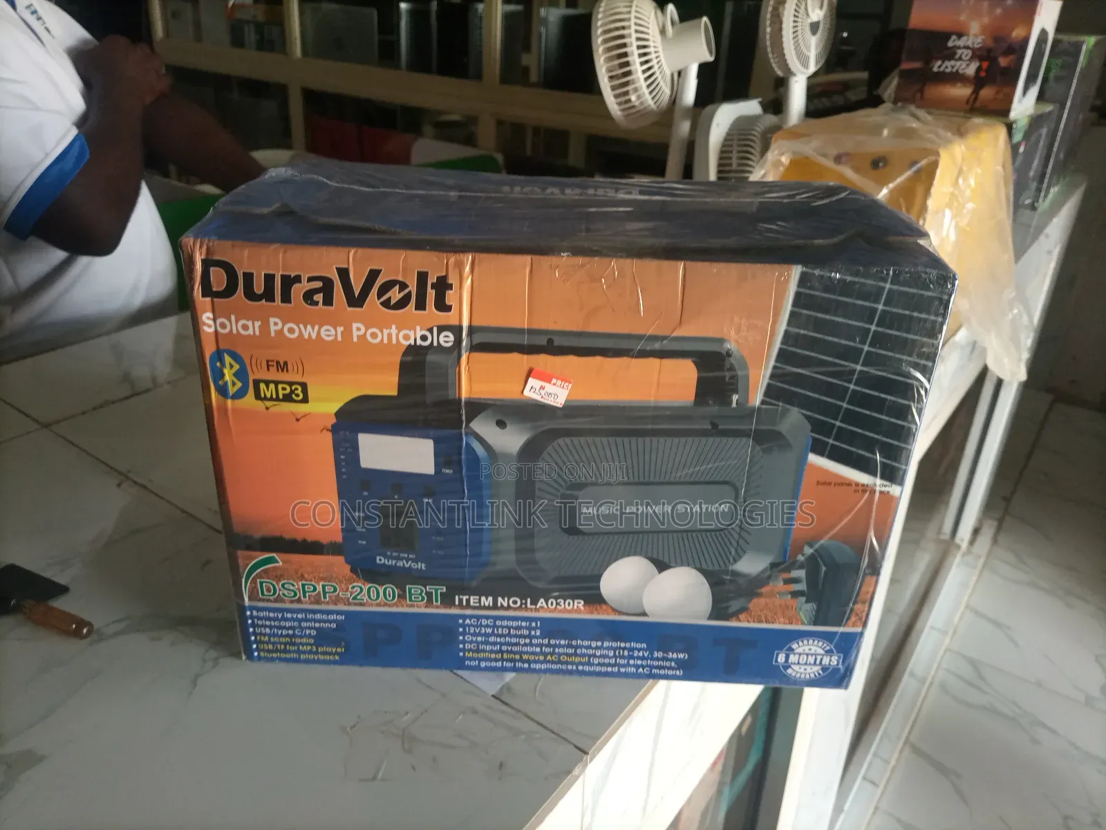 Duravolt Solar Power Portable DSPP-200