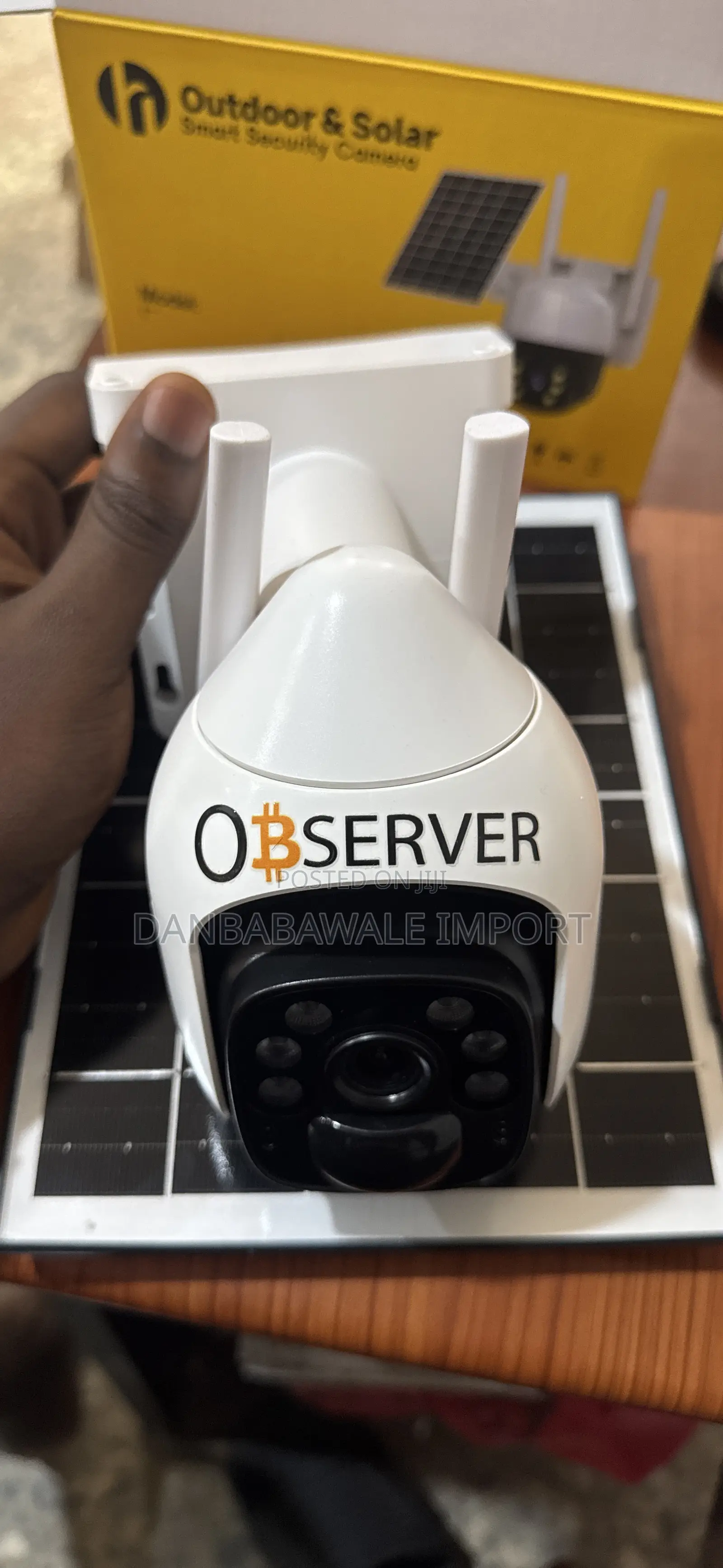 Observer 4g Solar CCTV Camera Single Lens