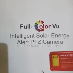 KCM Vision Intelligent Solar Energy Alert PTZ Camera.