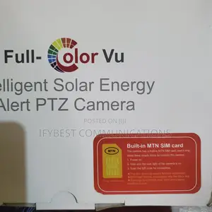 KCM Vision Intelligent Solar Energy Alert PTZ Camera.