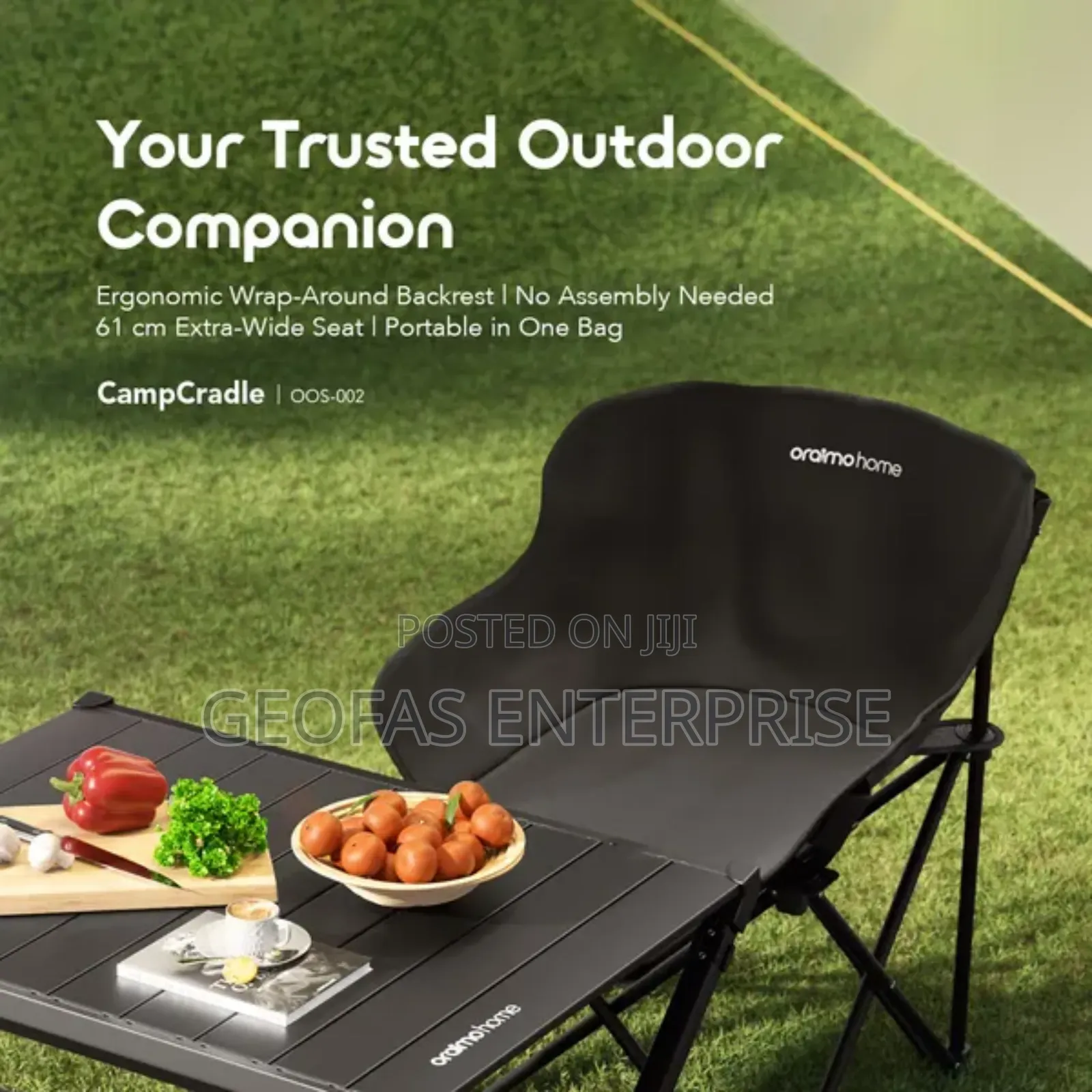 Oraimo Campcradle Folable Nylon Camping Chair
