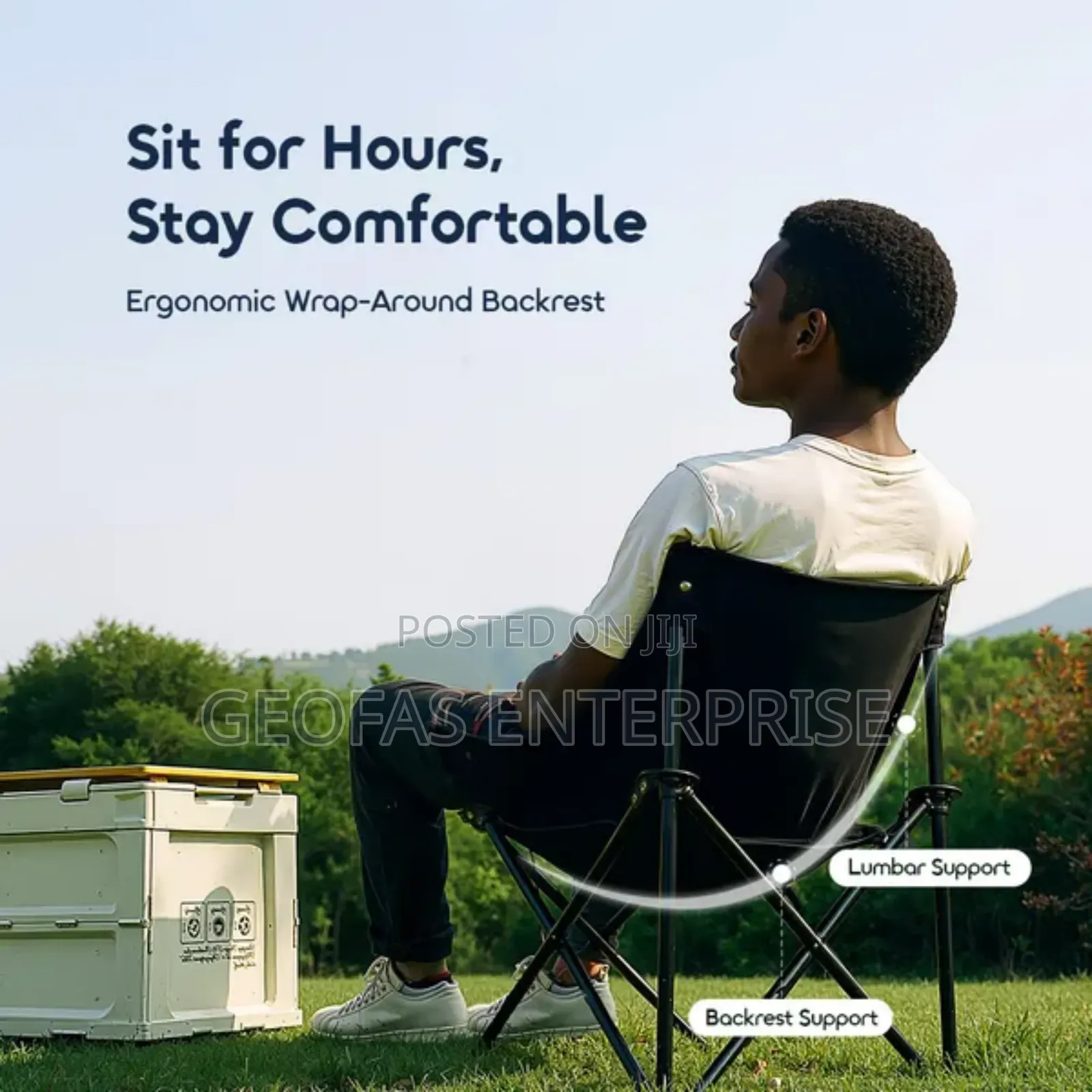 Oraimo Campcradle Folable Nylon Camping Chair