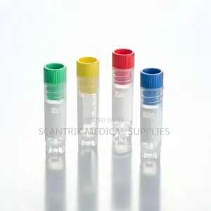 Cryotube With Internal Cap for Advanced Sample Protection