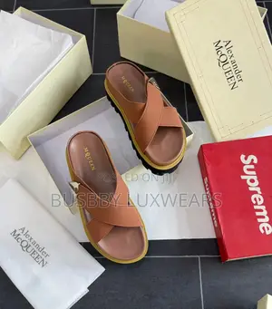 Alexander McQueen Caterpillar Sole Slippers for Men
