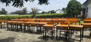 Durable Single Desk an D Chair Set