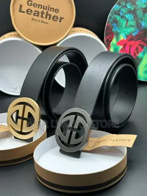 Genuine Leather Designer Men's Waist Belts