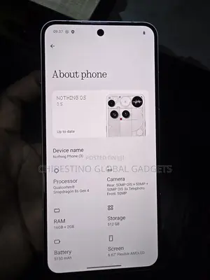 Nothing Phone 3 512 GB White