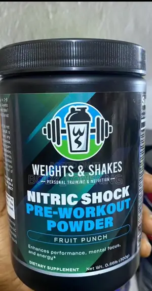 Weights Shakes Nitric Shock Pre-Workout 300h